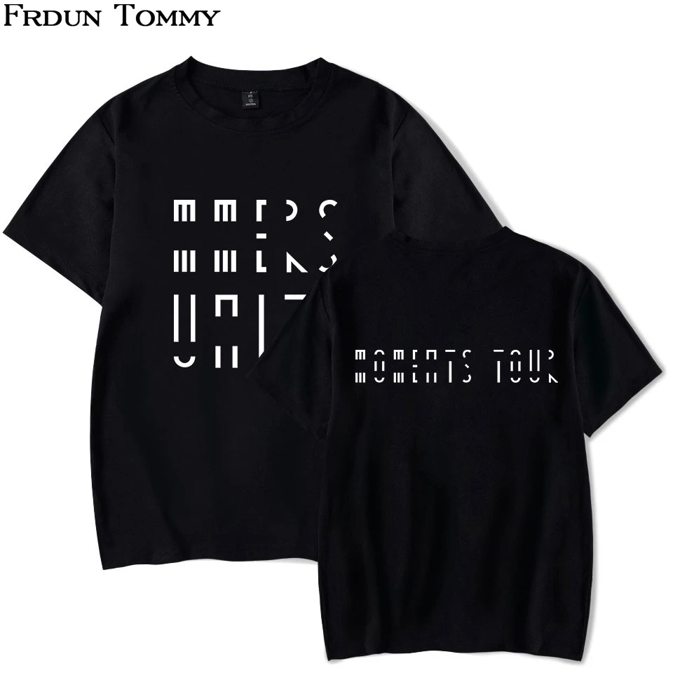 Футболка Marcus &amp Martinus Moment Tour летняя Мягкая Повседневная одежда унисекс с коротким