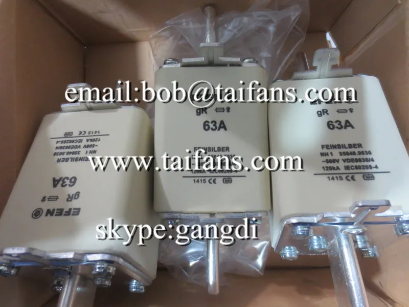 10pcs Fuse 35024.0050 80A 500V ship to Qatar by Fedex -in