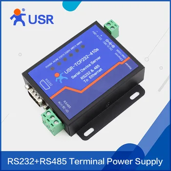 

Industrial Serial to Ethernet Converter Dual Serial RS485 RS232 to TCP/IP Device Server Module Supports Modbus RTU DNS DHCP Q062