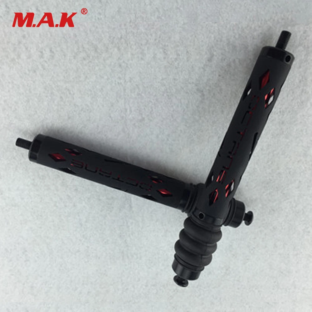 

2 Color Compound Bow Stabilizer 7 Inches Aluminum Bow Accessories for Compound Bow Archery Hunting Shooting