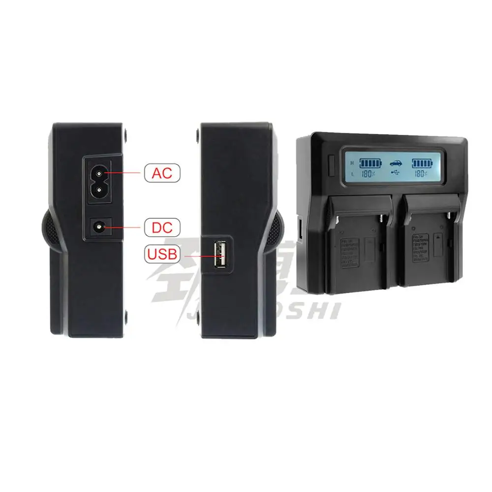 3 шт. VW VBT380 батарея камеры + LCD двойное зарядное устройство для Panasonic HC V720 V727 V730 V750 V760
