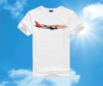 

Kalitta Air Cargo Boeing 747-200 T-Shirt S,M,L,XL,XXL 3XL 2018 New Summer Men 100% Cotton T Shirt Short Sleeve Tee Shirts