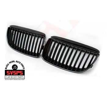 

High Quality ABS Front Middle Grille Single Slat Style Two Color Options For BMW 3-series E90 2005-2007 Year
