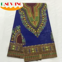 Мужские рубашки в африканском стиле из вощеной ткани Анджелина дизайн гхановый воск печать высокого качества Анкара Африканский Воск принты ткань для украшения дома DF19