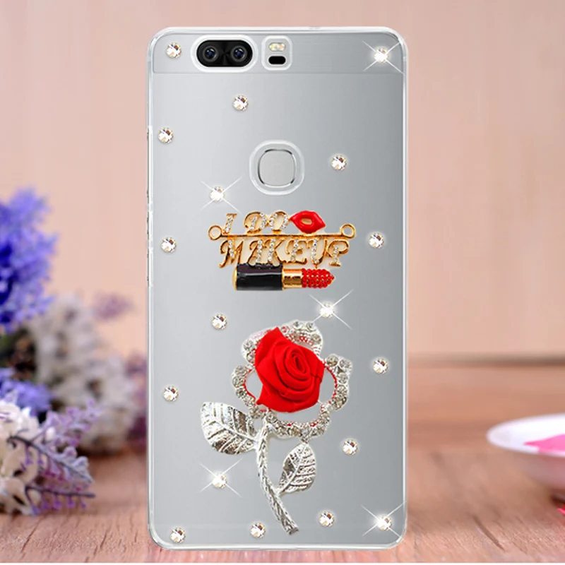 

For Huawei Honor V8 case Fashion Luxury 5.2 inch mobile phone shell diamond protective sleeve Honor V8 Mobile phone protection s