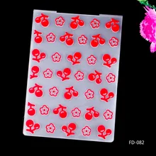 Новое поступление скрапбукинга вишня и цветы дизайн DIY бумага резка Скрапбукинг пластиковый с тиснением папка