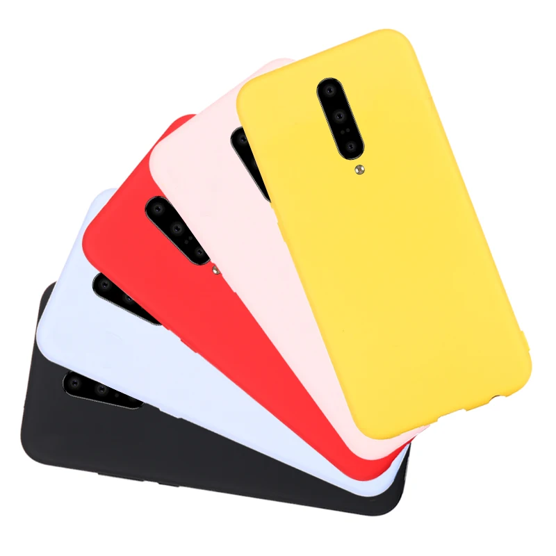 

Macarons Silicone Soft Case For Oneplus 7 Pro 1+7 For One plus 6T 6 1+6T 5T 1+5T PC + TPU Cover For Oneplus 6T Candy Color Cases