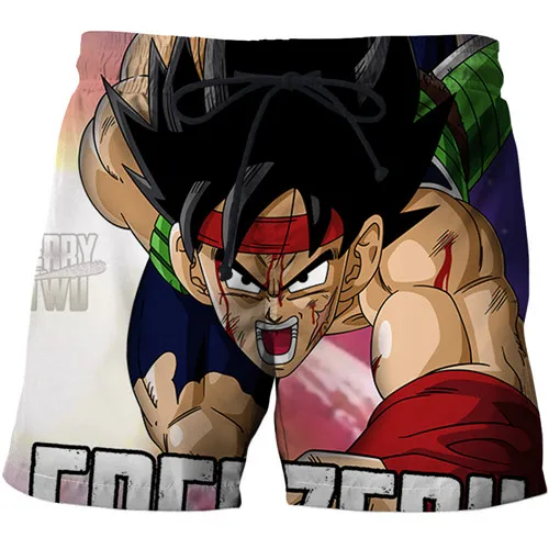 AFSTK1233 goku повседневные шорты быстросохнущие модные шорты dragon ball super game yan забавные шорты последние - Цвет: AFSTK1233