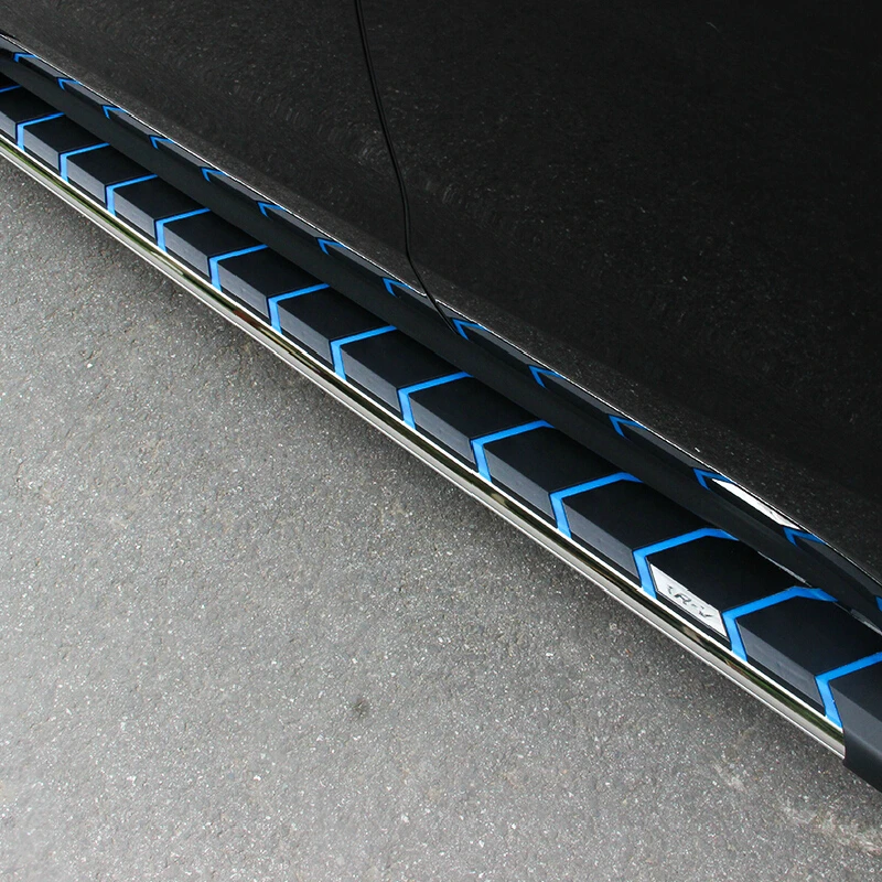 

2 PCS DIY three style Engineering Plastics and Aluminum welcome pedal cover case Stickers for HONDA VEZEL HRV parts accessories