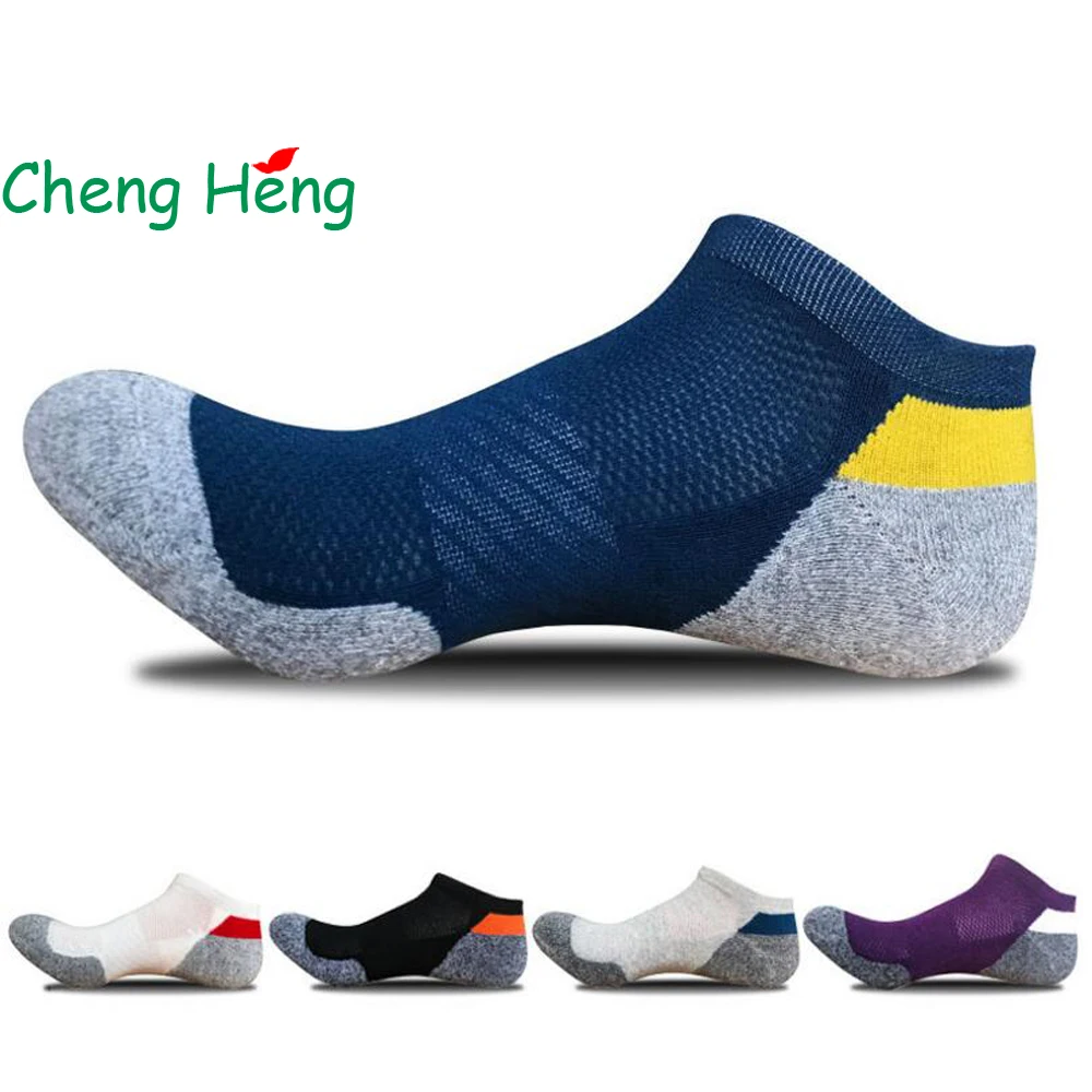 Высококачественные Новые мужские хлопковые носки CHENG HENG 5 цветов | Мужская одежда