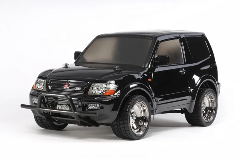 Tamiya 58627 Mitsubishii Pajeroo черный Радиоуправляемый RC комплект * С ESC блок | Игрушки и хобби