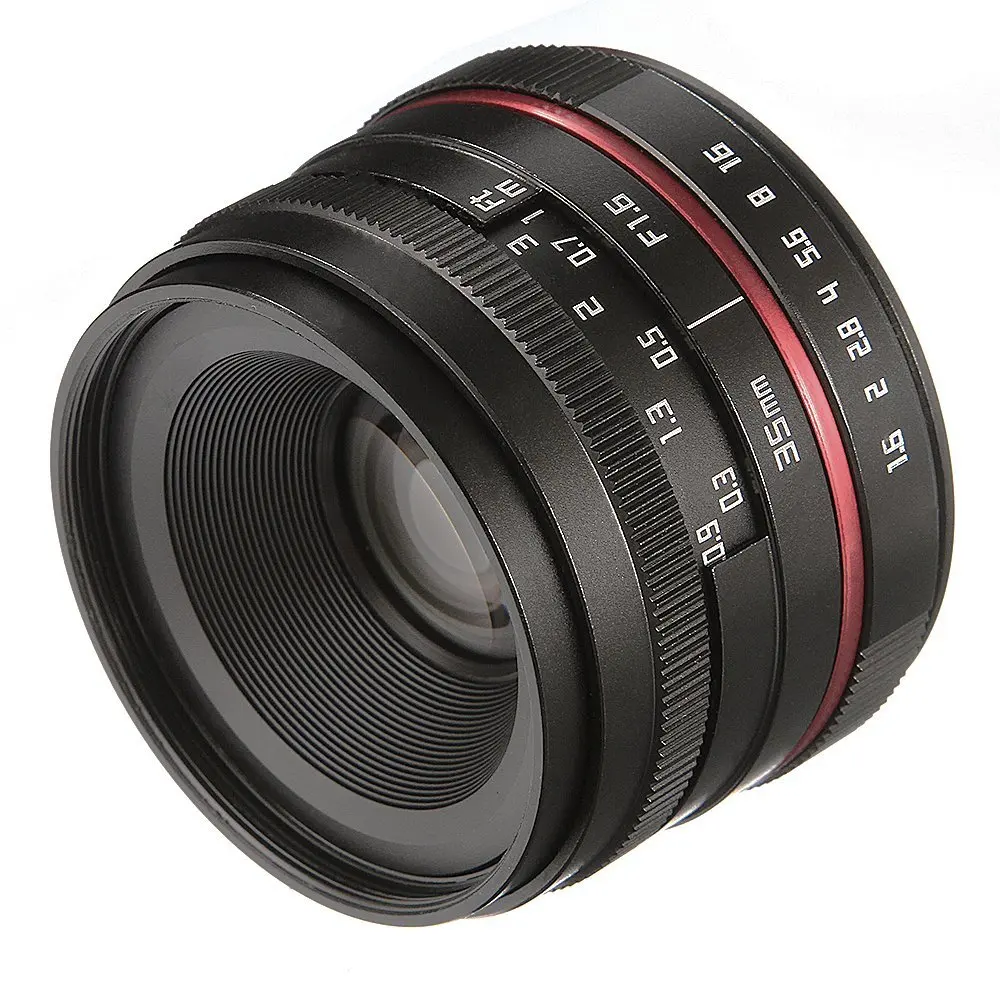 35mm F/1.6 Manual Focus MF Prime Lens for Panasonic Olympus Micro 4/3