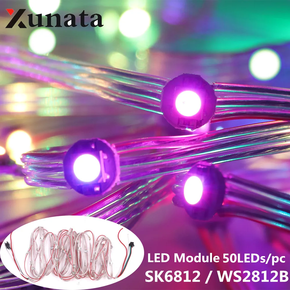 

5V WS2812B SK6812 RGBW RGBWW WWA Addressable Individually Panel Pre-Soldered Leds LED Module String 5050 RGB with Heatsink Board