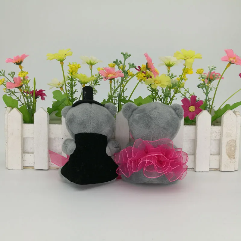 rose organza tutu back