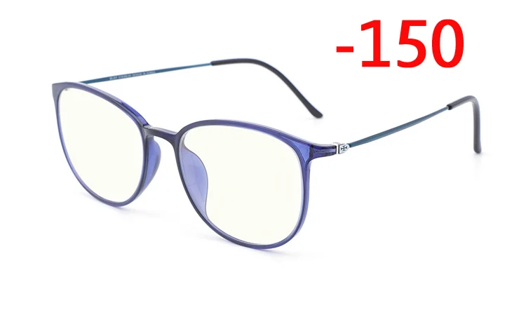 Сверхлегкий TR90 оптическая оправа для очков при близорукости очки линзы Для женщин Для мужчин Солнцезащитные фотохромизма очки градусов oculo-1,0-4 - Цвет оправы: Многоцветный