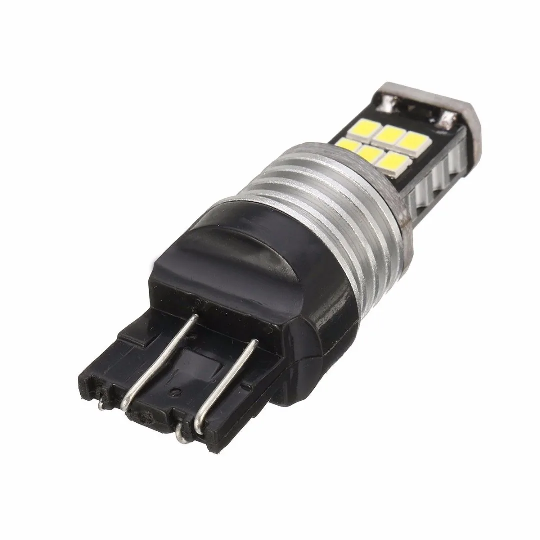 2pcs/set  Canbus Error Free T20 7443 LED Turn Signal Backup DRL Light Bulb White