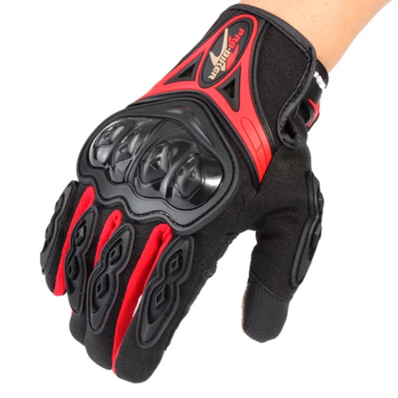 

1 Pair Pro Biker Motorcycle Gloves Full Finger Moto Motorbike Motocross Outdoor Sports Protective Gear Full Finger Gloves