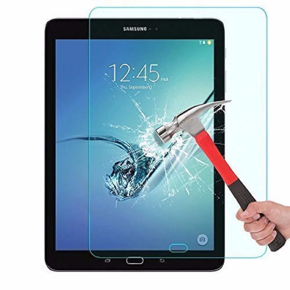 

30pcs/lot Free DHL Tempered Glass For Samsung Galaxy Tab S2 9.7" T810 T815 Explosion-Proof Screen Protector Film 0.3MM