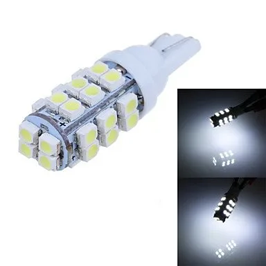 100 шт. белый T10 W5W 194/921 1210 28-SMD светодиодный свет для автомобиля Карта багажник светодиодные боковые габаритные огни лампы подсветка приборной доски DC-12V