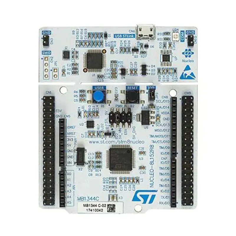 

1 шт. x фотомагнитная плата для разработки телефона с STM8L152R8 или STM8S208RBT6 MCU