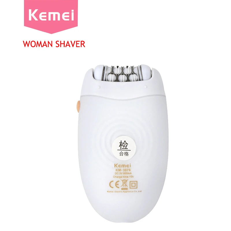 KEMEI 2 в 1 Эпилятор Триммер для женщин электрический эпилятор Белая Женская бритва для бикини удаление волос многофункциональная Мода
