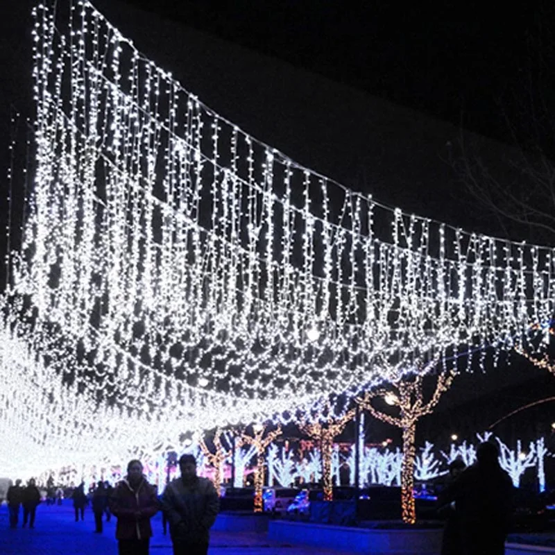 LED String Lights 20M 220V Outdoor Wedding Decoration String Lights LED String Lights 20M 220V Outdoor Wedding Decoration String Lights Christmas Lights Tree White Waterproof fairy lights 15ZYQ - LED String Lights 20M 220V Outdoor Wedding Decoration String Lights