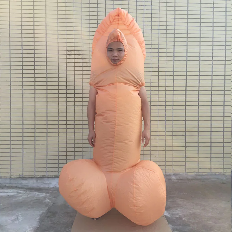 Stag Night Inflatable Penis Halloween Costumes Purim Cosplay Inflatable Willy Adult Costumes Sexy Anime disfraces Fancy Dress (3)