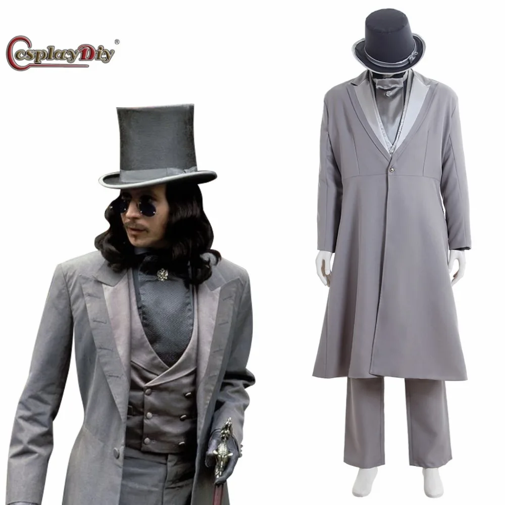 Cosplaydiy Dracula Cosplay Vampires Victorian Period Gothic Adult Man ...