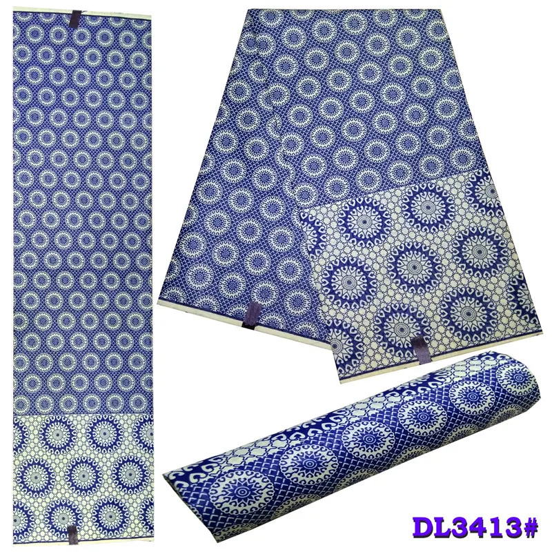 

DF!2018 Ankara Fabric African Real Wax Prints Fabric Ankara Java Wax African Print Fabric For Sewing 6 Yards/Lot ! P72418