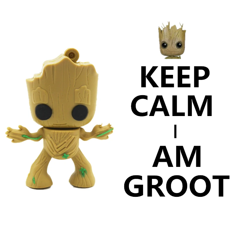 cartoon Super hero Tree man pen drive usb flash drive 4GB 8GB 16GB 32GB 64GB pendrive usb 2.0 flash memory stick Creative Gift (1)