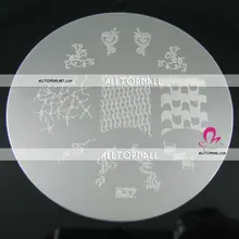 200 шт 7 см профессиональный дизайн ногтей штамповки изображения пластины для ногтей штамповки