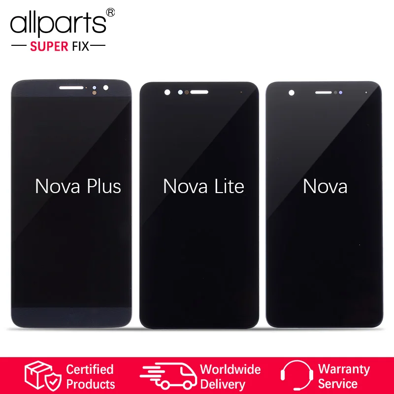 

TESTED Original 5.0 inch 1920x1080 Display For HUAWEI Nova LCD Touch Screen Digitizer Assembly CAN-L01 CAN-L02 CAN-L03 CAN-L11
