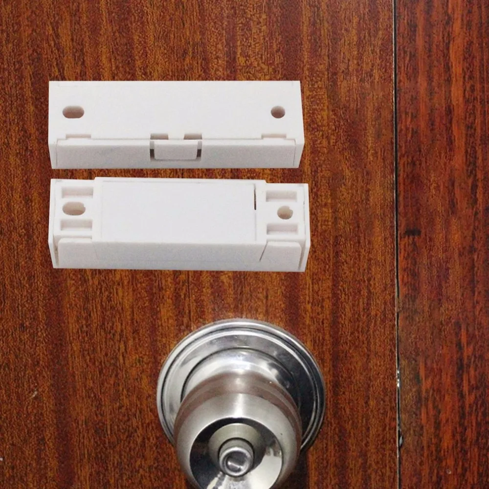 

newWired Door Window Sensor for Wooden Door Window Professional Magnetic Switch Premium ABS Home Alarm System 351A