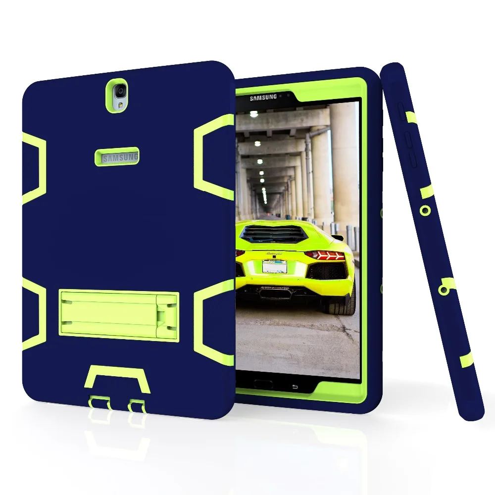 Case For Samsung Galaxy Tab S3 9.7 T820 T825 Cover Armor Shockproof Heavy Duty Silicone Hard Case Full Body Protector case (6)
