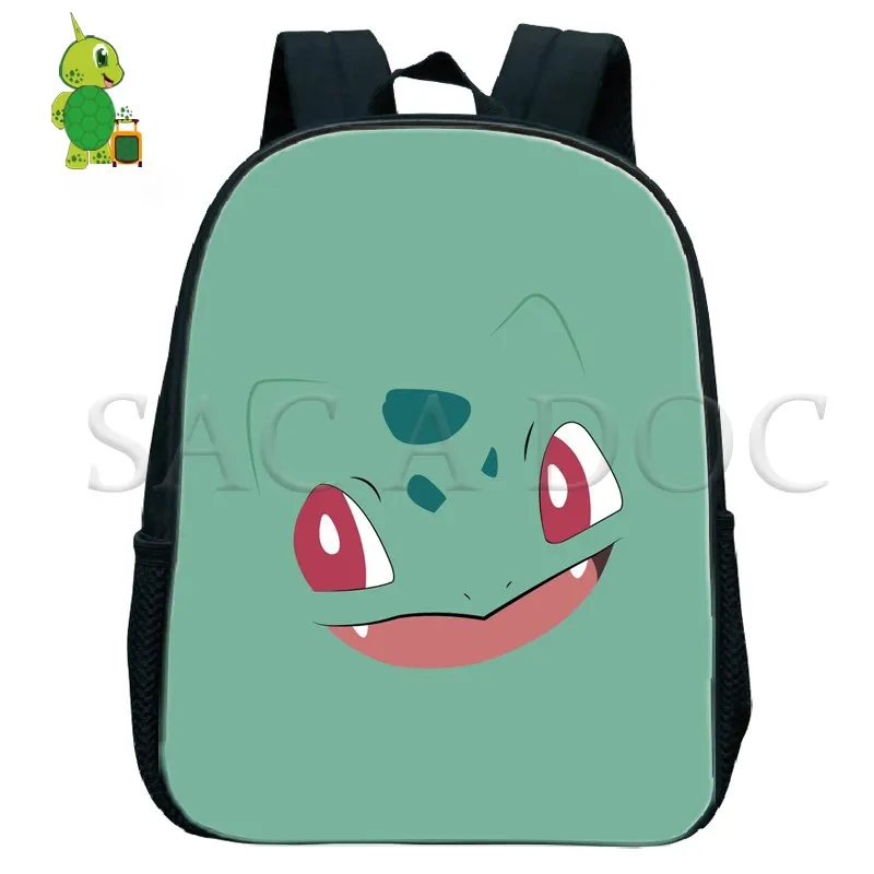 Pokemon рюкзак Пикачу Bulbasaur рюкзак для малышей детские школьные сумки для маленьких мальчиков и девочек рюкзак для начальной школы маленькая сумка - Цвет: 22