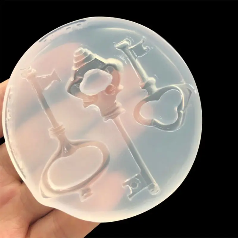 

Silicone Mold DIY Jewelry Making Keys Epoxy Resin Mirror Vintage Antique Key Decoration