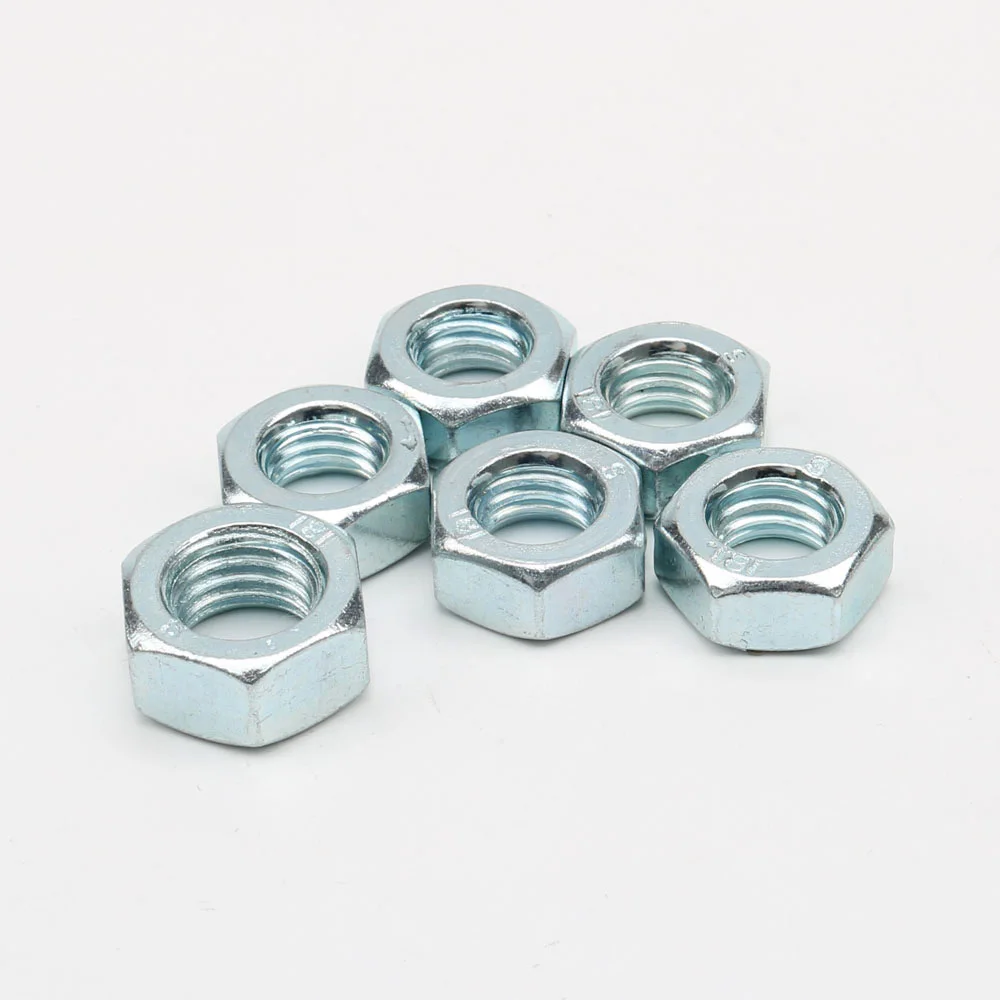 

5 Pcs M4/M5/M6/M8/M10 Hex Nut Outer Hexagon Nuts DIN934 Metric thread 304 Stainless Steel Free Shipping