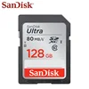 SanDisk-Carte SD, 16 go/32 go/64 go/100% go, SDHC/SDXC, classe 10, 80 mo/s, mémoire Flash, pour appareil photo, 128 authentique ► Photo 2/6