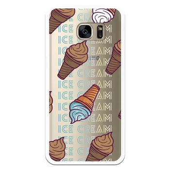 

Stand case costume drawing Icecream WP013 for Samsung Galaxy S7 Edge
