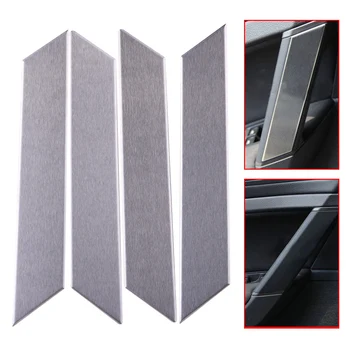 

CITALL New 4pcs/set Stainless Steel Interior Door Armrest Handle Trim Cover Fit for VW Volkswagen Golf 7 MK7