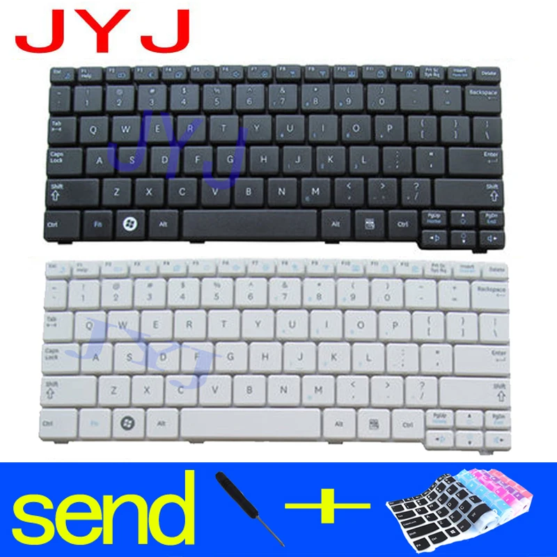 Новая клавиатура для ноутбука Samsung N150 plus N143 N145 N148 N158 NB30 NB20 N102 N102S прозрачная