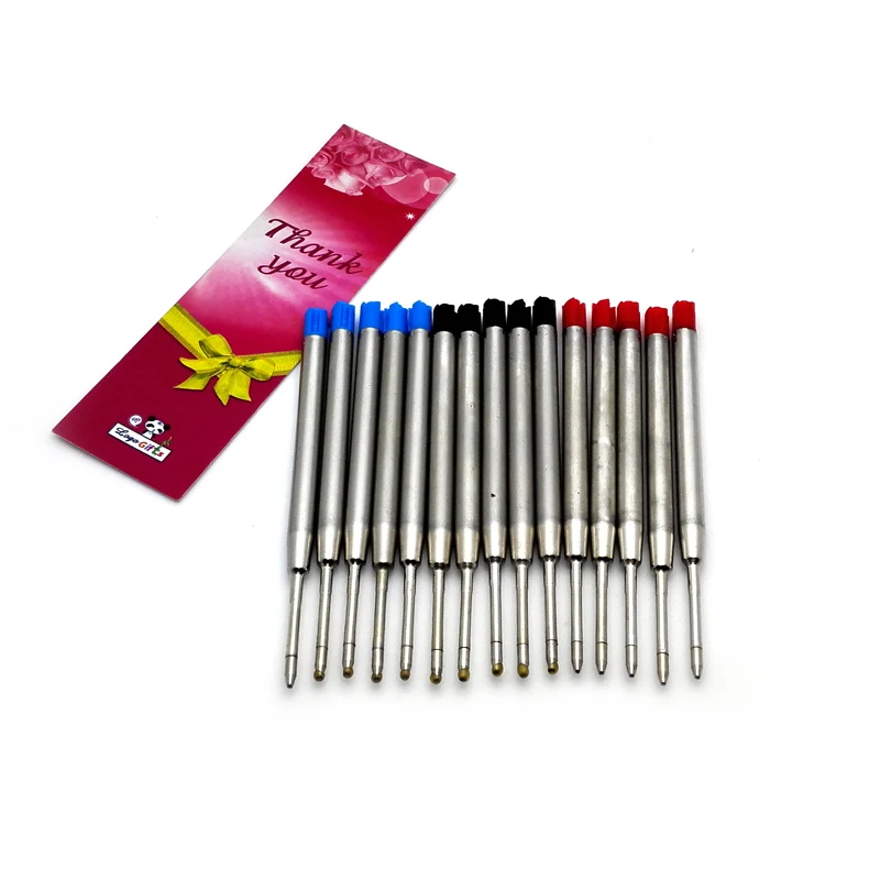 

Great Quality Pen refill 10piece a lot with wholesale price free shipping to Canada USA Brazil and more cheap school items