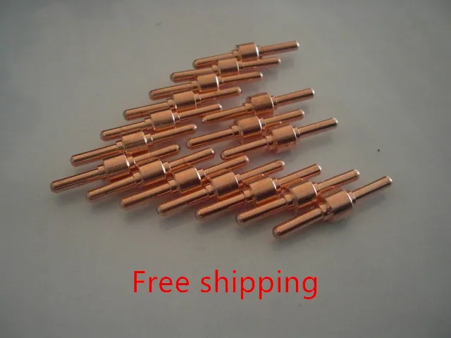 free shipping 50 pcs extended electrodes PT31 plasma cutting torch CONSUMABLES as ESAB/L-TEC PT-31, JG-40 and WSD-LG40 free shipping 50 pcs extended electrodes PT31 plasma cutting torch CONSUMABLES as ESAB/L-TEC PT-31, JG-40 and WSD-LG40