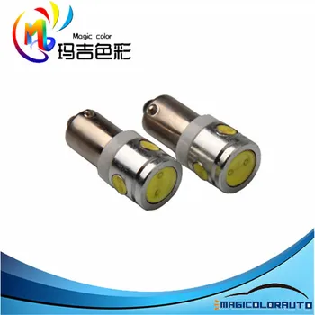

Magic ColorM 2PCS High Power 2.5W BA9S T8.5W T4W H6W 363 Car Led Lamp Bulbs Reading Interior Car Light Source