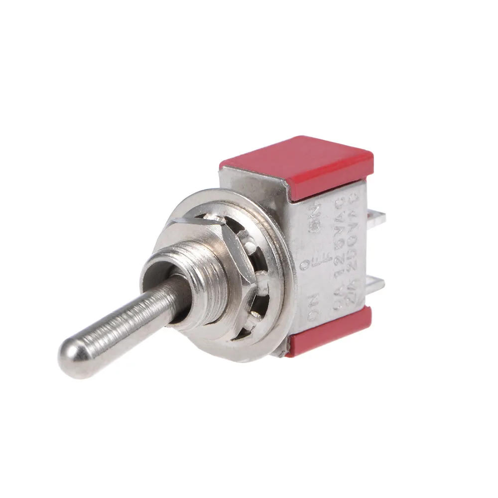 Uxcell Latching Switches Rocker Toggle Switch AC 125V 6A / 2A 250V DC