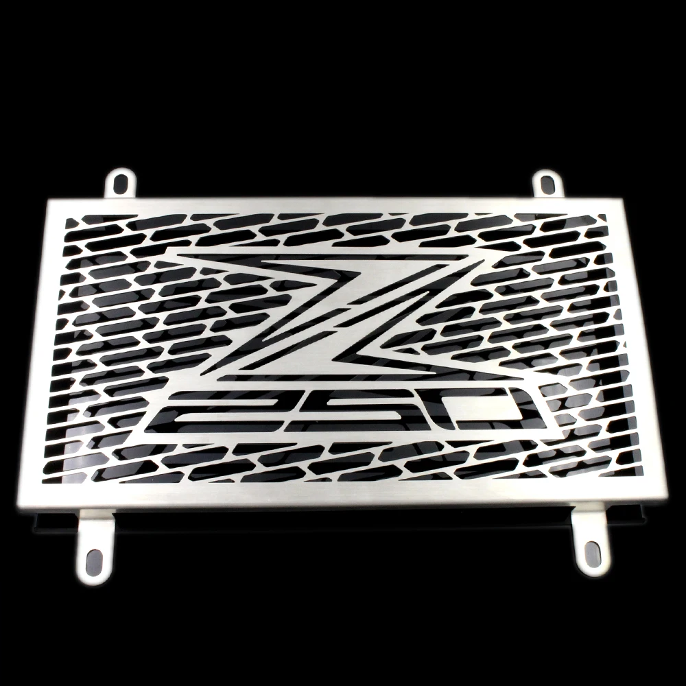 

Silver Motorcycle Accessories Radiator Guard Protector Grille Grill Cover For KAWASAKI Z250 Z 250 2013 2014 2015 2016