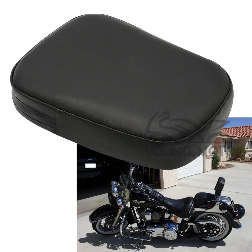 De Couro da motocicleta Encosto Do Assento Do Passageiro Pillion