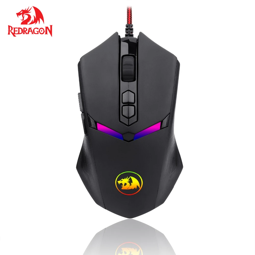Мышь игровая REDRAGON со светодиодсветодиодный подсветкой 7200 DPI 7 кнопок|Мыши| |