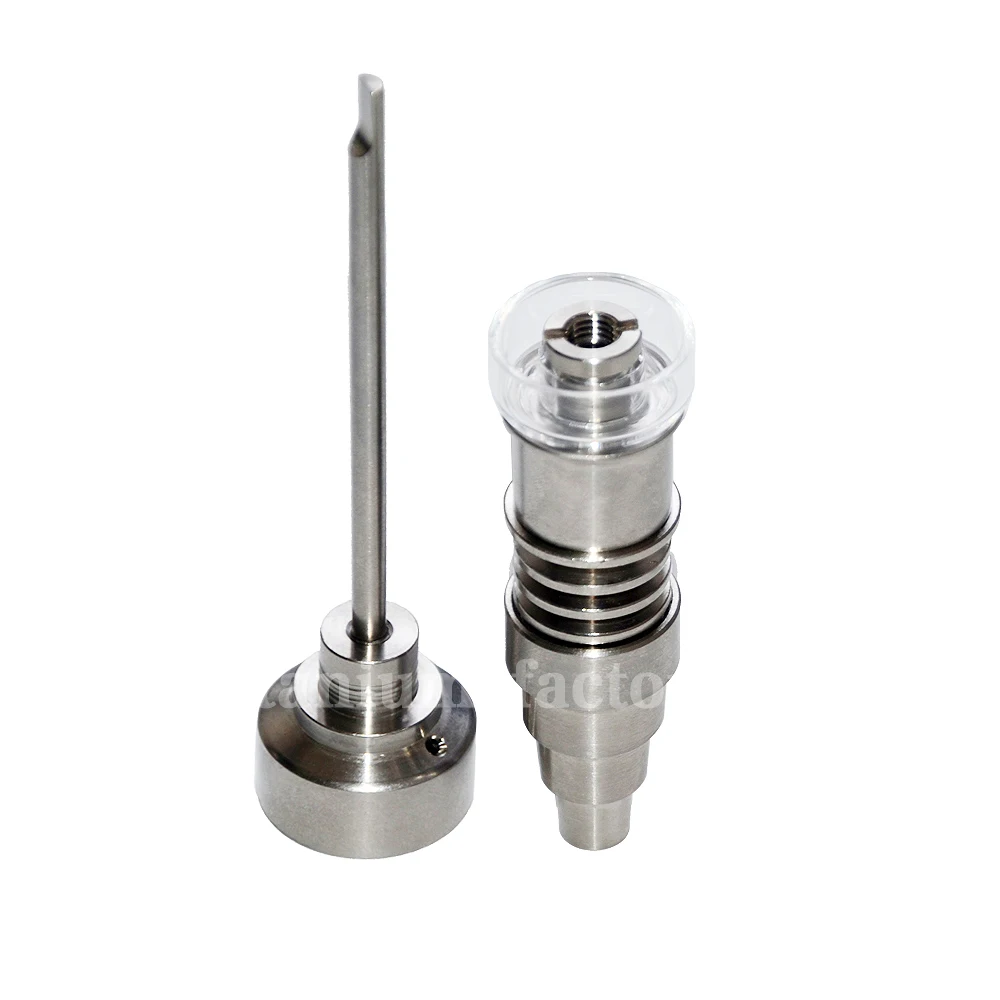 6 in 1 titanium nail GR2 Titanium carb cap adjustable Highly Educated for 16mm or 20mm Coilin
