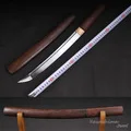 Китайский кунг-фу боевое искусство оборудование мечи большой нож Настоящее стальное лезвие для фильма крыло Чун не острый-черный цвет